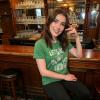 Womens Lets Get Irish T Shirt Funny St Patricks Day Leprechaun Green Novelty Tee(Heather Green)