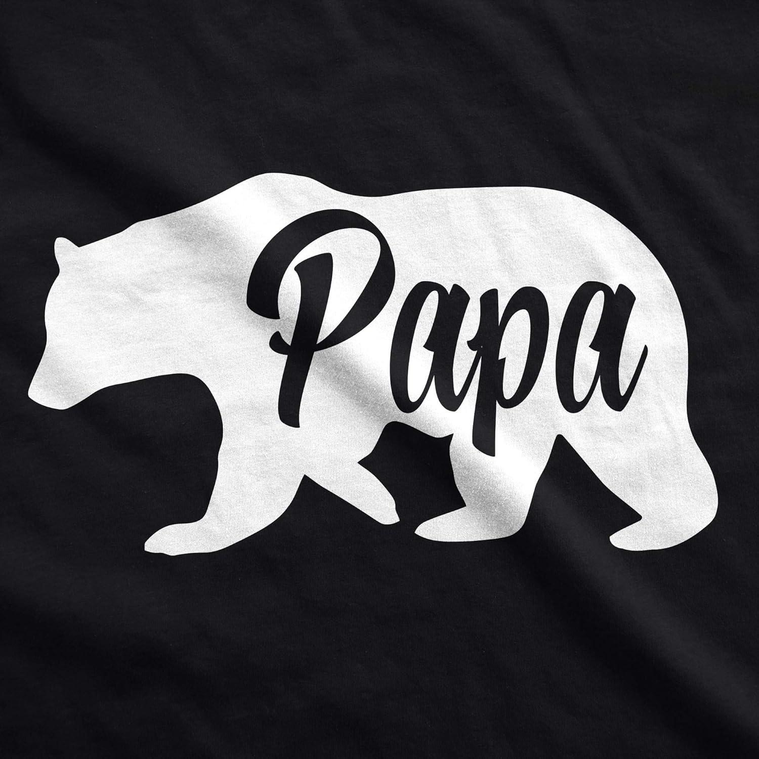 imageCrazy Dog TShirts Aprons for Men Papa Bear Graphic Design Durable Blend with Adjustable Straps