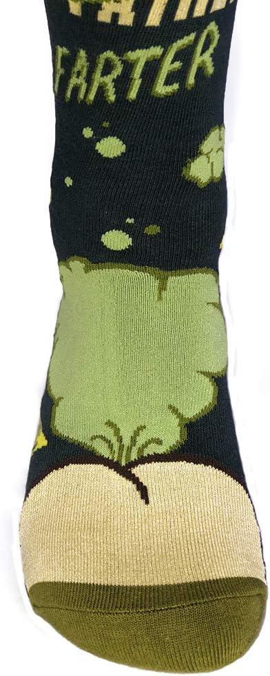 imageCrazy Dog TShirts Worlds Greatest Farter Socks Funny Fathers Day Joke for Dad Sarcastic Novelty Black Mens 712
