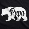 Crazy Dog T-Shirts Aprons for Men – Papa Bear Graphic Design – Durable Blend with Adjustable Straps