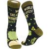 Crazy Dog T-Shirts Worlds Greatest Farter Socks Funny Fathers Day Joke for Dad Sarcastic Novelty (Black) – Mens (7-12)