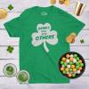Drinks Well with Others T Shirt Funny Sarcastic Beer Saint Patricks Day Clover(Green)