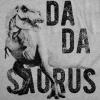 Mens Dadasaurus Trex T Shirt Funny Father’s Day Dinosaur Papa Graphic Novelty Tee(Dark Heather Grey)