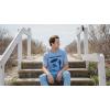 Mens Thats Shady T Shirt Funny Beach Vacation Sarcastic Hilarious Graphic Tee(Heather Light Blue)