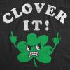 Womens Funny T Shirts Clover It Sarcastic St Patricks Day Tee for Ladies