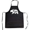 Crazy Dog T-Shirts Aprons for Men – Papa Bear Graphic Design – Durable Blend with Adjustable Straps