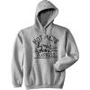 Hot Mess Express Hoodie Funny Party Hangover Train Hooded Sweatshirt (Heather Grey) -(Heather Grey)