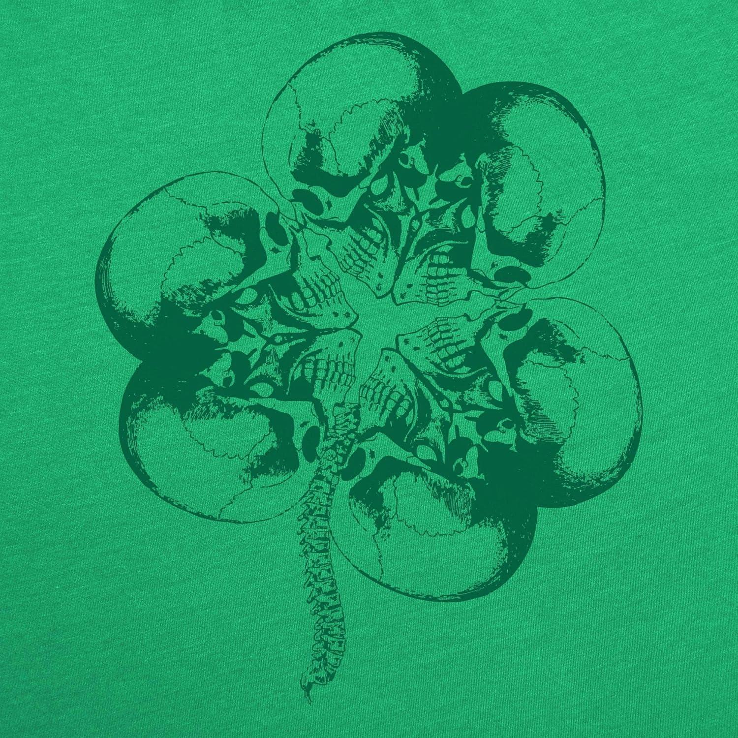 imageWomens Funny T Shirts Bone Shamrock Sarcastic St Patricks Day Tee for Ladies