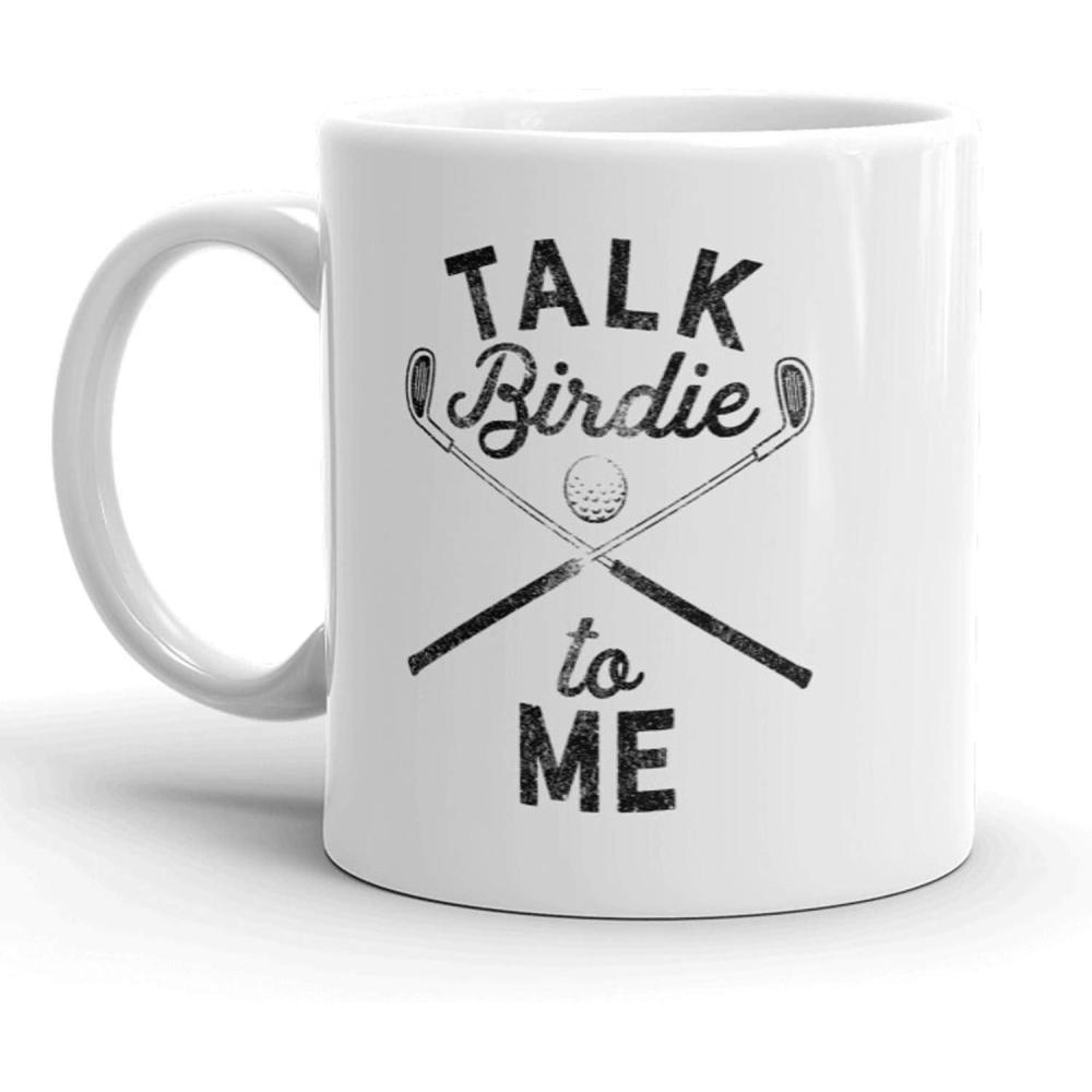 imageCrazy Dog TShirts Talk Birdie to Me Mug Funny Golf Coffee Cuo 11oz Microwave Safe Insulated Drinking Cup