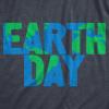 Mens Earth Day T Shirts Funny Green Environmental Graphic Novelty Recycling Tees for Guys(Heather Navy – Earth Day)