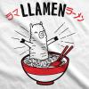 Mens Llamen Funny Llama T Shirt Hilarious Gift for Foodie Hilarious Sayings(White)