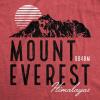 Mens Retro Mount Everest T Shirt Funny Camping Saying Vintage Mountain Graphic Novelty Tee(Heather Red)
