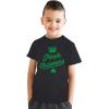Toddler Pinch Charming T Shirt Funny St Pattys Day Parade Pinching Joke Tee for Young Kids(Heather Black – Pinch Charming)