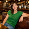 Womens Friends Forever Beer and Clover T Shirt Funny Saint Patrick’s Day Parade Graphic Novelty Tee for Ladies(Heather Green)