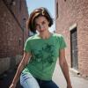 Womens Funny T Shirts Bone Shamrock Sarcastic St Patricks Day Tee for Ladies