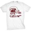 Ate A 96Er T Shirt Funny Vintage Graphic Tee Gift for Dad Hilarious Adult Humor(White)