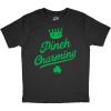 Toddler Pinch Charming T Shirt Funny St Pattys Day Parade Pinching Joke Tee for Young Kids(Heather Black – Pinch Charming)