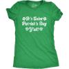 Womens Its Saint Patricks Day Yall T Shirt Funny St Patrick Parade Green Cute(Heather Green)
