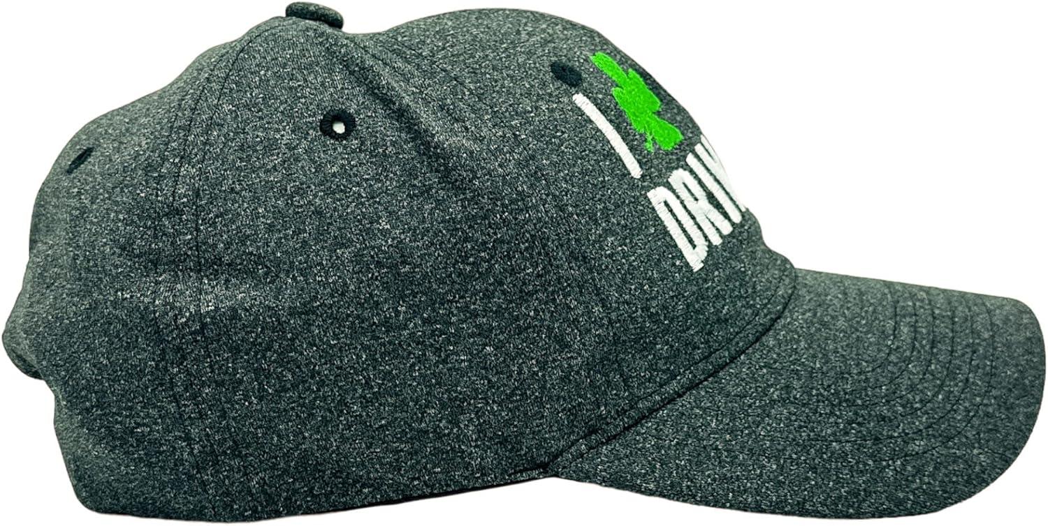 imageFunny St Patricks Day Hats Hilarous Novelty Graphic CapsBlack I Clover Day Drinking