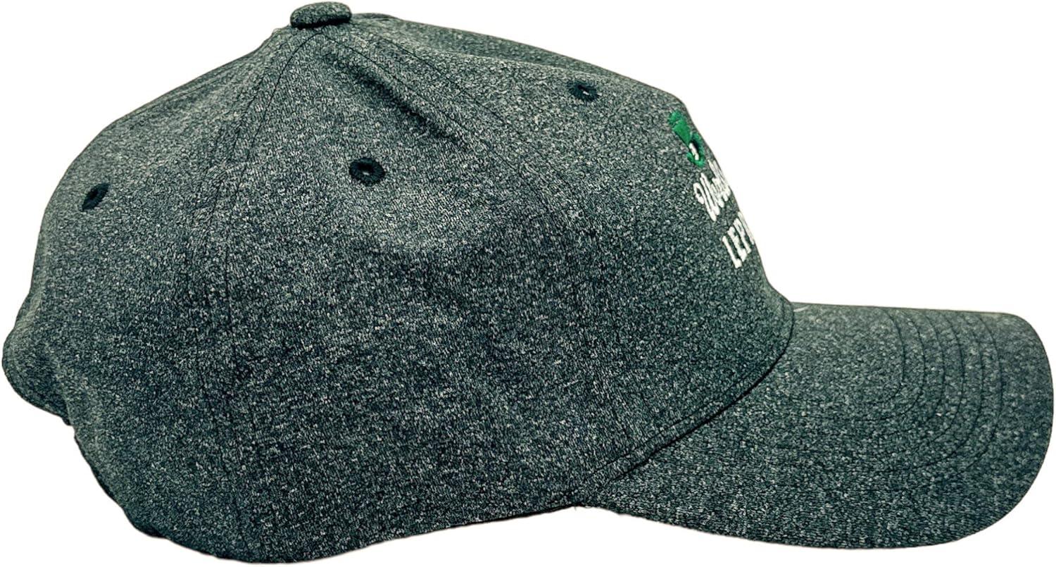 imageFunny St Patricks Day Hats Hilarous Novelty Graphic CapsBlack Worlds Tallest Leprechaun