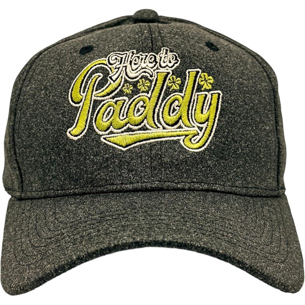 imageFunny St Patricks Day Hats Hilarous Novelty Graphic CapsBlack  Here to Paddy