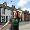 Womens Funny T Shirts Kiss Me Im 67 Percent Irish Sarcastic St Patricks Day Viral Tee for Ladies