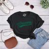 Womens O Mommy T Shirt Funny Saint Patricks Day Irish Mom St Patty Tee Clover(Heather Black)