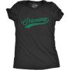 Womens O Mommy T Shirt Funny Saint Patricks Day Irish Mom St Patty Tee Clover(Heather Black)
