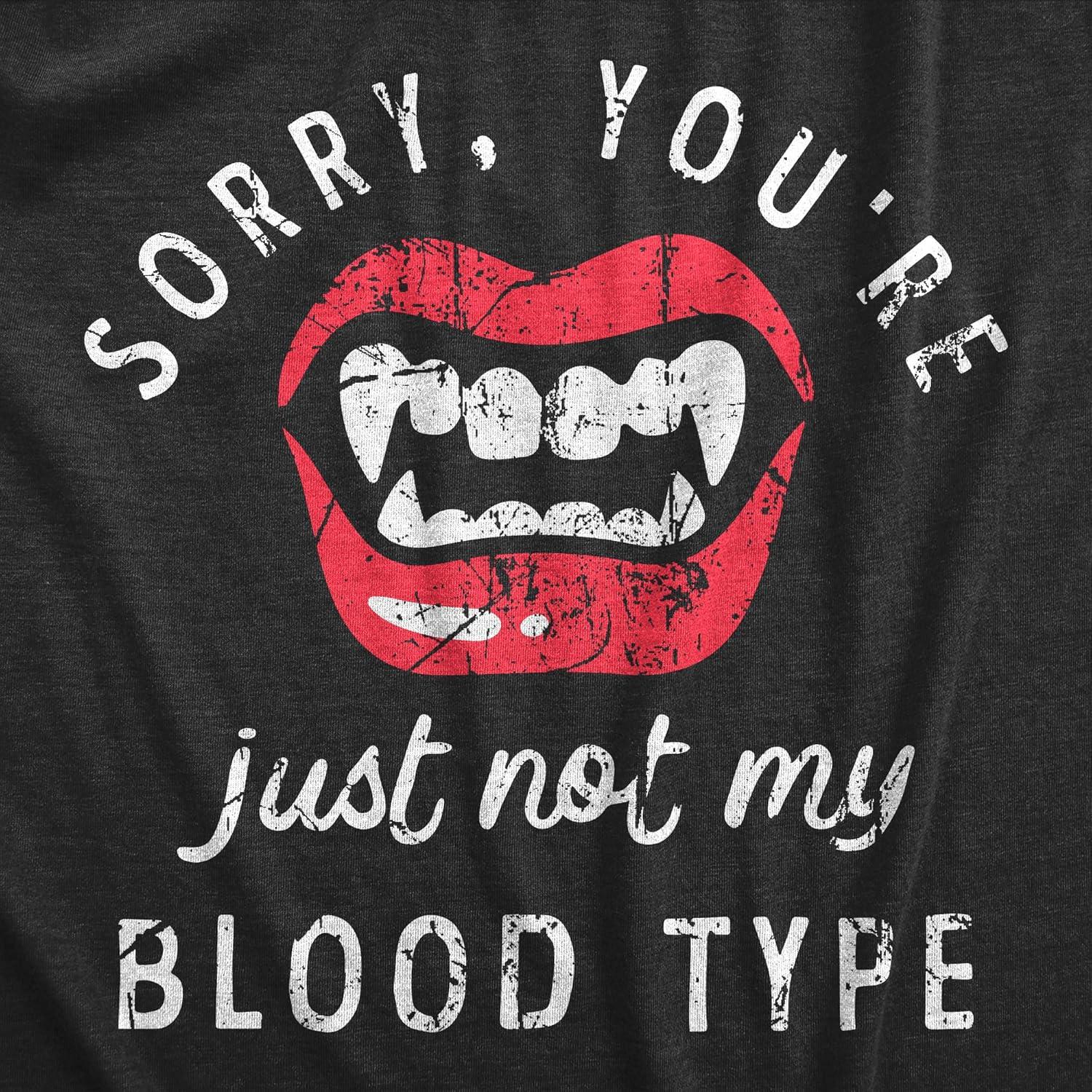 imageWomens Funny Halloween T Shirts Spooky Scary October Tees for LadiesHeather Black Blood