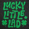 Crazy Dog T-Shirts Lucky Little Lad Baby Bodysuit Funny Sarcastic St Patricks Day Jumper For Infants