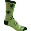 Crazy Dog T-Shirts Women’s Irish Yoga Socks Funny St. Patrick’s Day Drinking Party Novelty Footwear Funny and Sarcastic Gift for Casual Wear