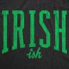 Funny St Patricks Day Shirts for Men Sarcastic Designs for Saint Paddys Day(Heather Black – Irishish)