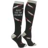 Crazy Dog T-Shirts Funny Christmas Compression Socks for Men and Women Funny Socks for The Holidays Funny and Sarcastic Gift for Casual Wear