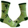 Crazy Dog T-Shirts Women’s Irish Yoga Socks Funny St. Patrick’s Day Drinking Party Novelty Footwear Funny and Sarcastic Gift for Casual Wear