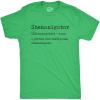 Mens Shenanigator T Shirt Funny St Patricks Day Party Parade Graphic Novelty Tee(Heather Green – Shenanigator)