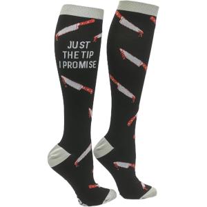 Crazy Dog T-Shirts Funny Christmas Compression Socks for Men and Women Funny Socks for The Holidays Funny and Sarcastic Gift for Casual Wear