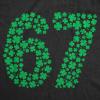 Womens Funny T Shirts 6 7 Clovers Sarcastic St Patricks Day Viral Tee for Ladies
