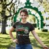 Womens Funny T Shirts My Lucky Numbers are Six and Seven Sarcastic St Patricks Day Tee for Ladies