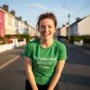 Womens I Like Leprechauns and Maybe 3 People T Shirt Funny Saint Patricks Day Tee(Heather Green)