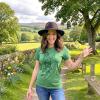 Womens Leprechaun Middle Finger T Shirt Funny St Patrick’s Day Graphic Novelty Tee(Heather Green)
