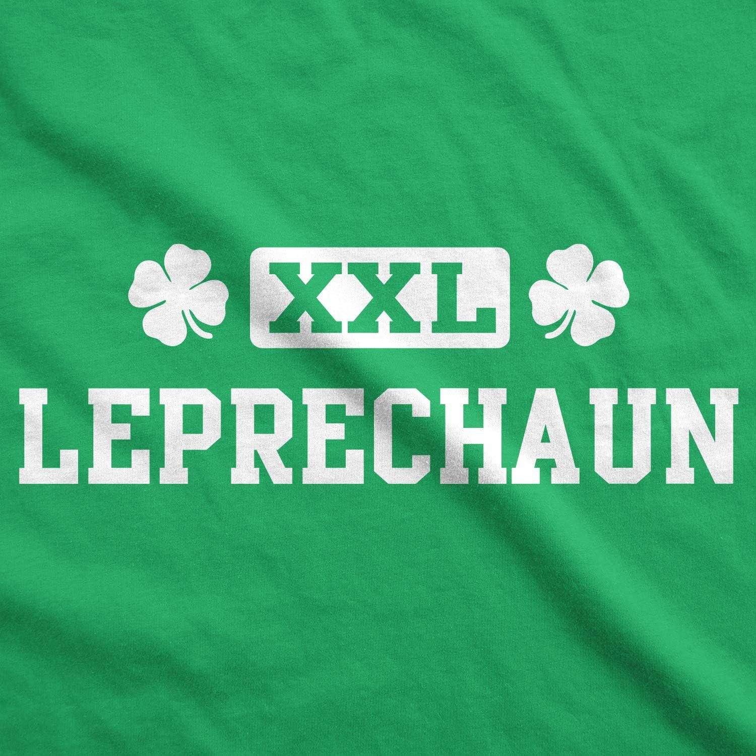 imageMens XXL Leprechaun Funny Lucky Irish Saint Patricks Day St Patty Green T Shirt