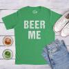 Mens Beer Me T Shirt Funny Saint Patricks Day Cool Sarcastic Drinking Irish Tee(Heather Green)