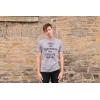 Mens Surely Not Everybody was Kung Fu Fighting T Shirt Funny Sarcastic Saying(Light Heather Grey)