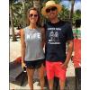 Mens Under New Management Funny Wedding Bachelor Party Novelty Tee for Guys(Heather Navy)