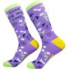 Women’s Best Dog Mom Ever Socks Funny Mothers Day Pet Puppy Animal Lover Graphic Novelty Footwear Funny and Sarcastic Gift for Casual Wear