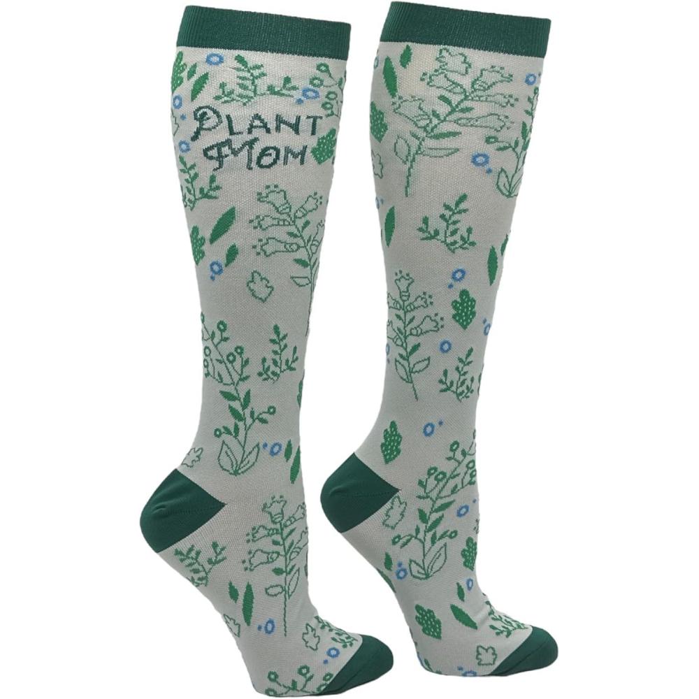 imageCrazy Dog TShirts Funny Compression Socks for Women and Men Cute Compression Socks for WomenPlant Mom