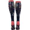 Crazy Dog T-Shirts Funny Compression Socks for Women and Men Cute Compression Socks for Women(Awesome Mom)