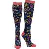 Crazy Dog T-Shirts Funny Compression Socks for Women and Men Cute Compression Socks for Women(Awesome Mom)