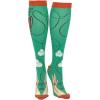 Crazy Dog T-Shirts Funny Compression Socks for Women and Men Cute Compression Socks for Women(Last Flying Fuck)