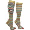 Crazy Dog T-Shirts Funny Compression Socks for Women and Men Cute Compression Socks for Women(All Booked Up)